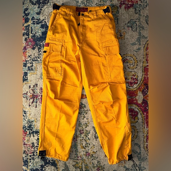 Vintage Y2K Abercrombie & Fitch T-2083 Rare Yellow Cargo...